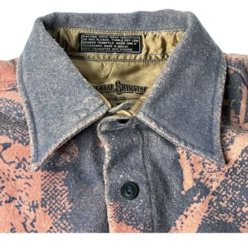 Vintage VERTE VALLEE Flannel Jacket Western Size Large‎